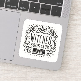 Boekenliefhebber club heks academia esthetisch sticker