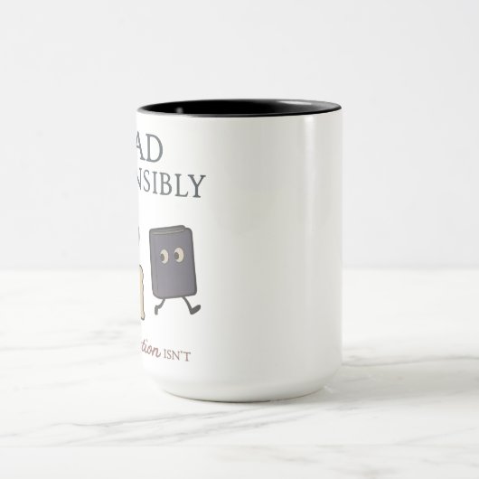 Boekenliefhebber Coffee Cup | literaire gift Mok (Midden)