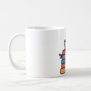 Boekenliefhebber Cozy Leeszak Kunst Cadeau Koffiemok