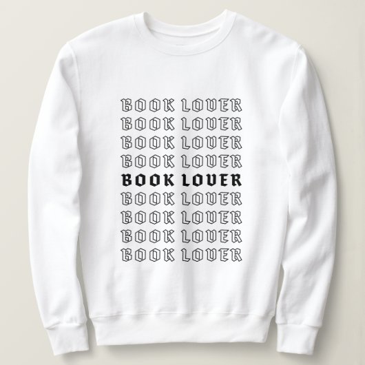 Boekenliefhebber Dark Academia Reader Gift Trui (Design voorkant)