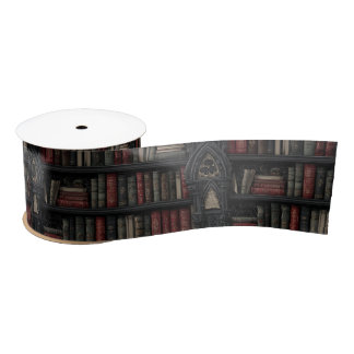 Boekenliefhebber Dark Academia Ribbon Satijnen Lint