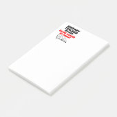 Boekenliefhebber Geschiedenis Leraar Post-it® Notes (Schuin)