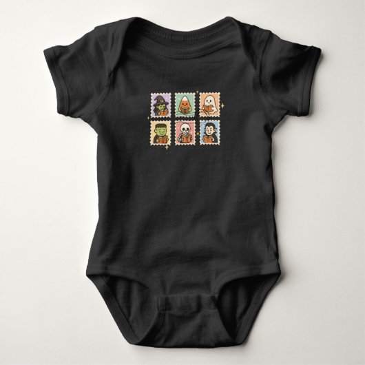 Boekenliefhebber Halloween Romper (Voorkant)