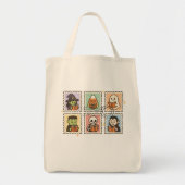 Boekenliefhebber Halloween Tote Bag (Voorkant)