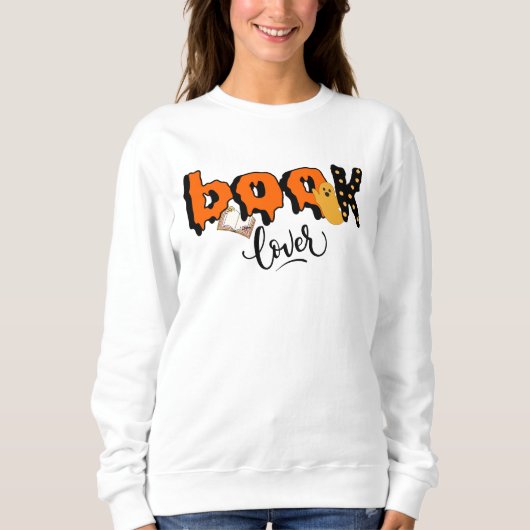 Boekenliefhebber Halloween Trui (Voorkant)