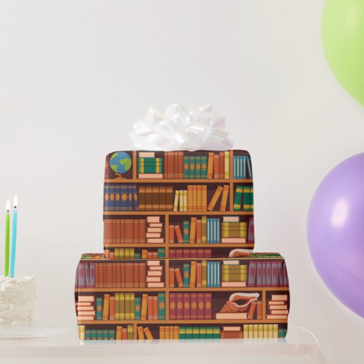 Boekenliefhebber Inpakpapier (Feestgeschenken)