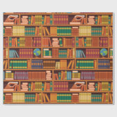 Boekenliefhebber Inpakpapier (Vlak)