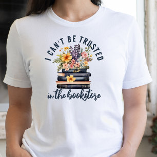 Boekenliefhebber kan niet worden vertrouwd boekhan t-shirt