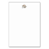 Boekenliefhebber Kattenillustratie - Opgerold & Ge Kaart (Achterkant)