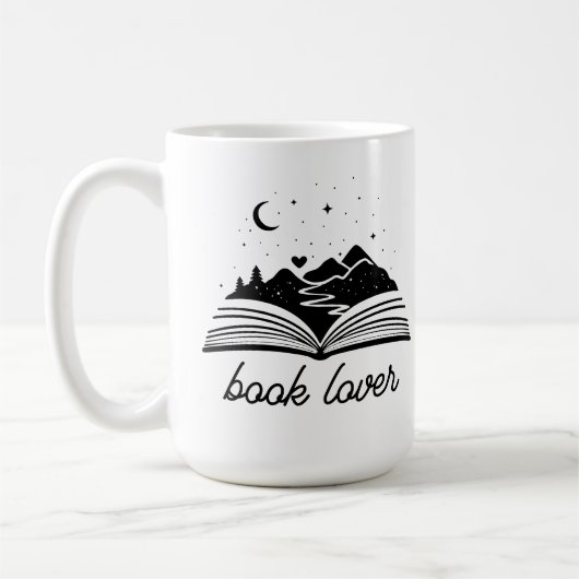 Boekenliefhebber koffiemok (Links)