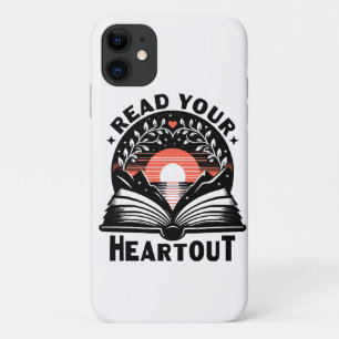 Boekenliefhebber Lees Je Hart Uit Boekennerd Case-Mate iPhone Case