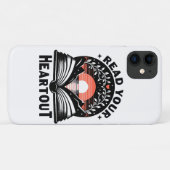 Boekenliefhebber Lees Je Hart Uit Boekennerd Case-Mate iPhone Case (Achterkant (horizontaal))