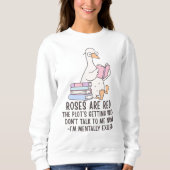 Boekenliefhebber Leest Gans Trui (Voorkant)