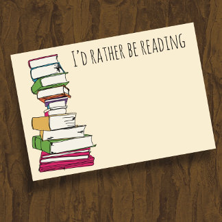 Boekenliefhebber Lezer Post-it® Notes