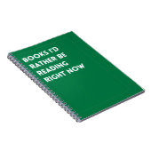 Boekenliefhebber notitieboek (Rechterzijde)