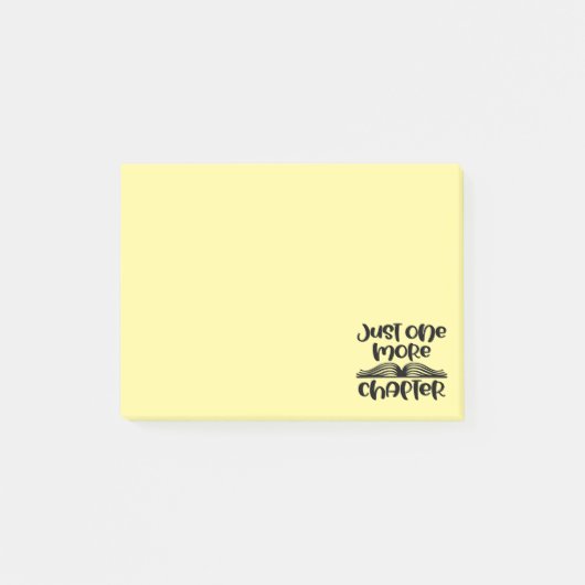 Boekenliefhebber Notities Post-it® Notes (Voorkant)