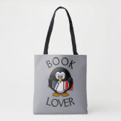 Boekenliefhebber -- Ontwerpersboodschappentas Tote Bag (Voorkant)