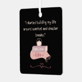 Boekenliefhebber Ornament (Voorkant links)