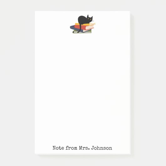 Boekenliefhebber personaliseren post-it® notes (Voorkant)