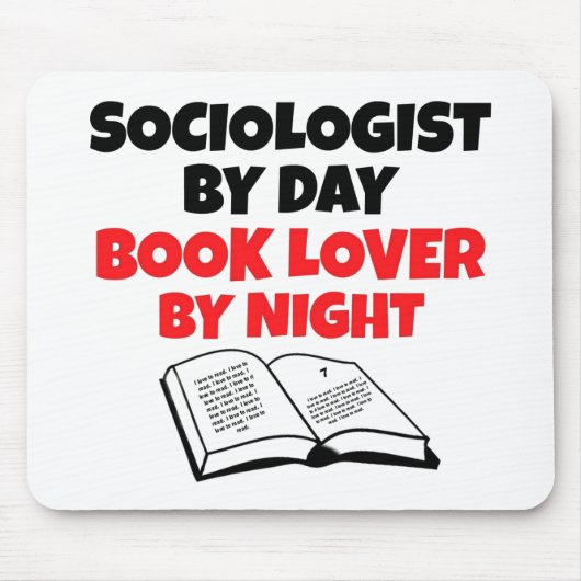 Boekenliefhebber Socioloog Muismat (Voorkant)