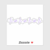 Boekenliefhebber Sticker (Vel)