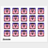 Boekenliefhebber Sticker | boekenwurm (Vel)