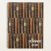 Boekenliefhebber (thema theater) Planner 2026