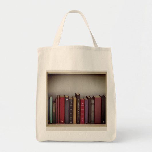 Boekenliefhebber Tote Bag (Voorkant)