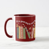 Boekenliefhebbers citeren, het is een goede dag om mok (Links)