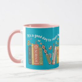 Boekenliefhebbers citeren, het is een goede dag om mok