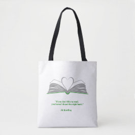 Boekenliefhebbers Classic Quote Tote Bag