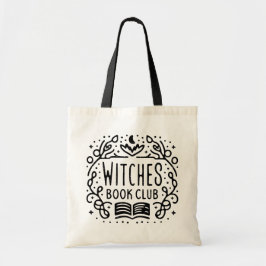 Boekenliefhebbers club heks academia esthetisch tote bag