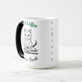 Boekenliefhebbers, Drink, Schattigee kat in de bib Magische Mok (Voorkant links)