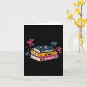 Boekenliefhebbers Fantasy Drama Tragedie Subtiele  Kaart (Gele Bloem)