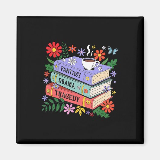 Boekenliefhebbers Fantasy Drama Tragedie Subtiele  Magneet (Voorkant)