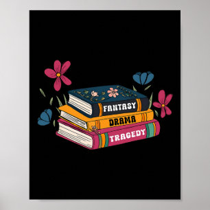 Boekenliefhebbers Fantasy Drama Tragedie Subtiele  Poster