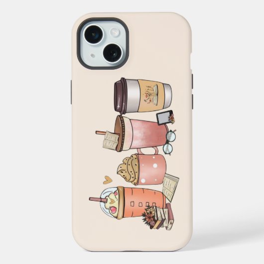 Boekenliefhebbers genot iPhone hoesje (Achterkant)