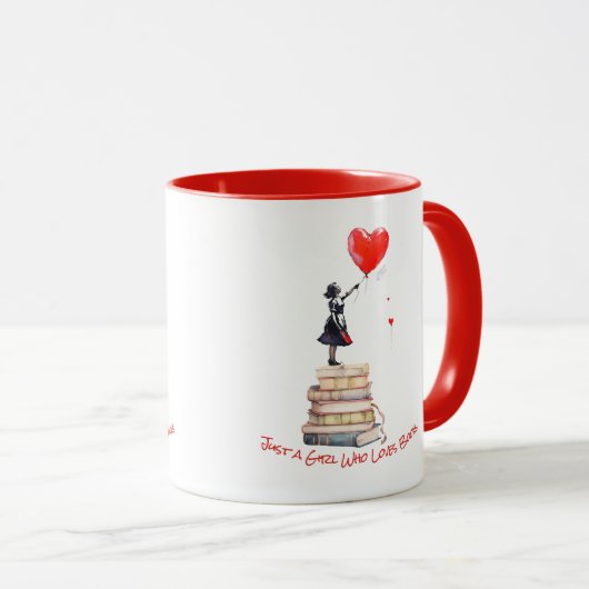 Boekenliefhebbers koffiemok mok (Voorkant rechts)