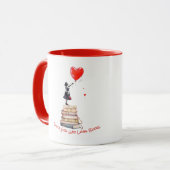 Boekenliefhebbers koffiemok mok (Voorkant links)