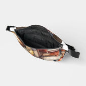 Boekenliefhebbers monogrammed heuptasje (Open)