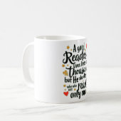 Boekenliefhebbers MUG Koffiemok (Voorkant links)