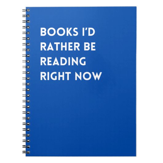 Boekenliefhebbers Notitieboek (Voorkant)
