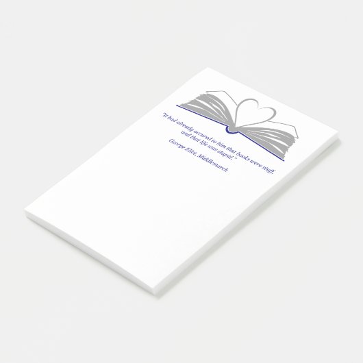 boekenliefhebbers Post-It Notes (Schuin)