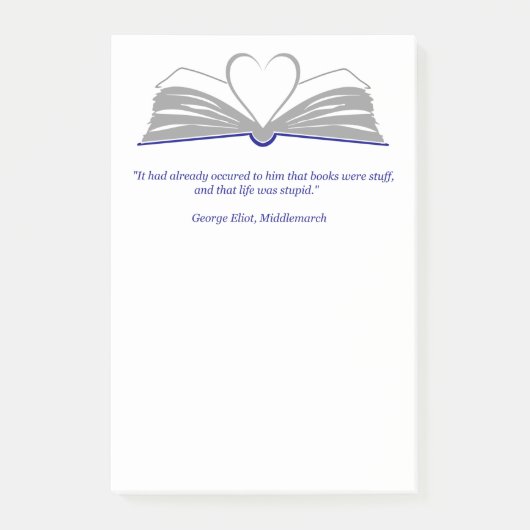 boekenliefhebbers Post-It Notes (Voorkant)