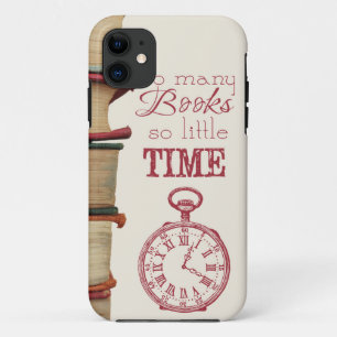 Boekenliefhebbers telefoonhoes "Zo veel boeken" Case-Mate iPhone Case