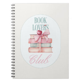 Boekenliefhebbersclub Notitieboek