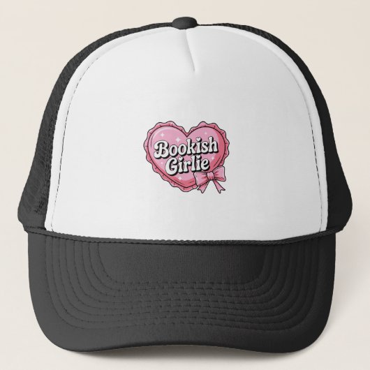 Boekenmeisje Trucker Pet (Voorkant)
