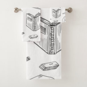 Boekenpatroon Bad Handdoek
