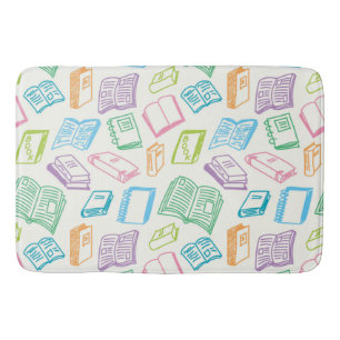 Boekenpatroon Badmat