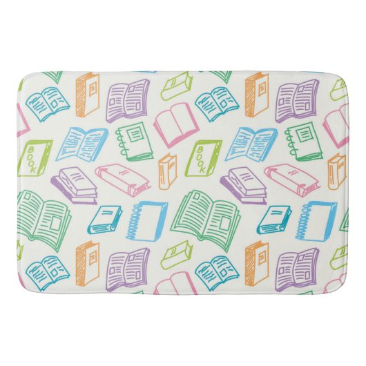 Boekenpatroon Badmat (Voorkant)